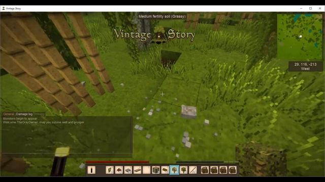 TheGrayGamer plays...Vintage Story Ep. 2 Try to stay alive! смотреть онлайн