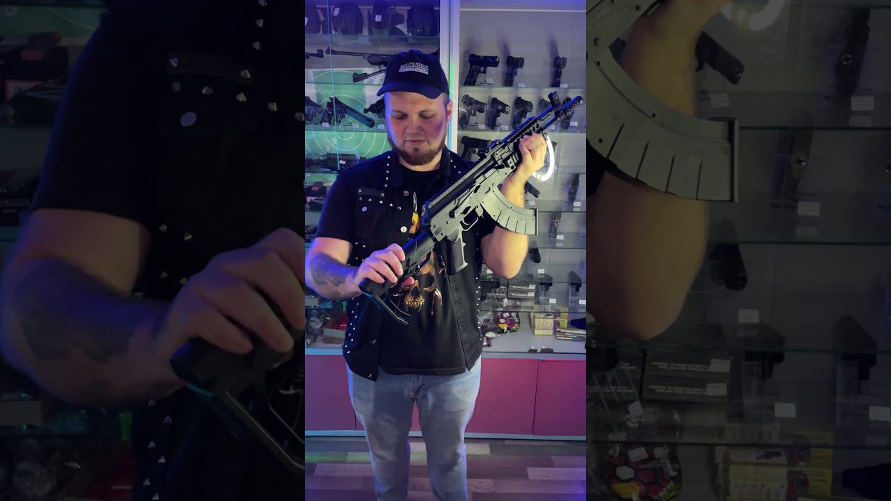 Пневматическая винтовка Crosman AK1 (автоогонь Blowback BB)