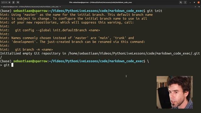 PythonLiveLessons #3: Getting started with git смотреть онлайн