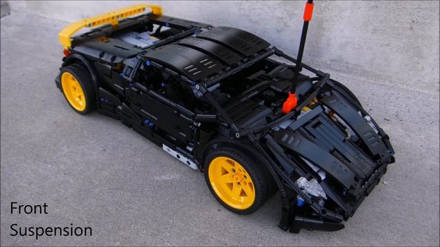 2018 Supercar- Lego Technic MOC смотреть онлайн