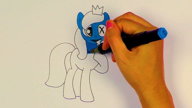 Rainbow friends Roblox as Ponies- Mlp transformation- Blue, Pink, Orange and others смотреть онлайн
