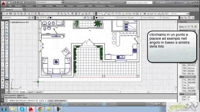 scalare immagine in autocad смотреть онлайн