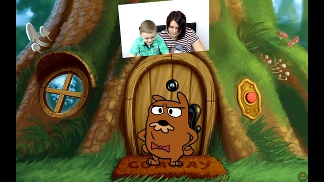 Смеемся и ДРАЗНИМ ЗВЕРЬКА Играем в мультяшную Игру Do not disturb Видео для детей смотреть онлайн