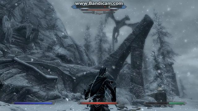 Skyrim - Barbas Tanks Dragon смотреть онлайн