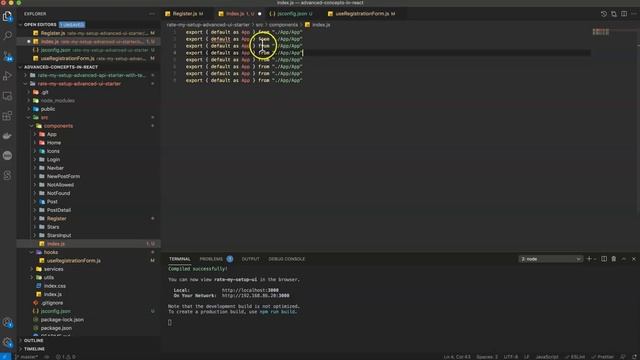 Advanced Concepts in React Part 3 - Absolute Imports смотреть онлайн