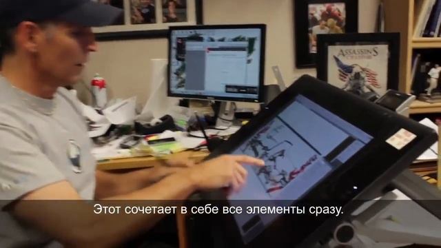 Assassin's Creed IV: Black Flag - Создание арта Тодом Макфарлейном [Rus,HD] смотреть онлайн