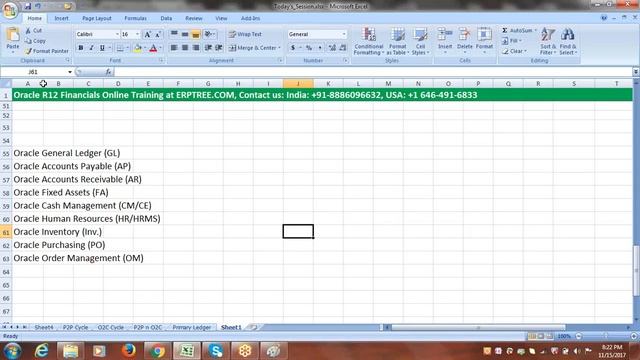 Oracle Financials Training | Multi Org & Responsibilities смотреть онлайн