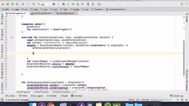 Android Studio: Push an Activity to another with Parcelable Data смотреть онлайн