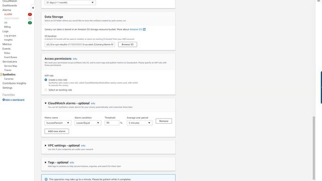 Amazon CloudWatch Synthetics смотреть онлайн