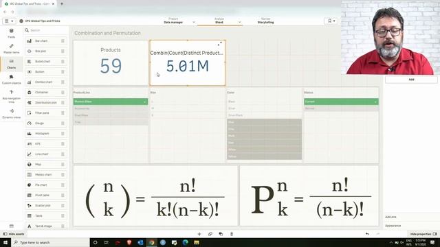 Data Science with IPC Global #2 - Combinations and Permutations in Qlik Sense смотреть онлайн