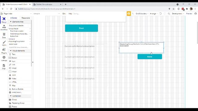 Bubble.io for Beginners: Sending data between groups [8/12] смотреть онлайн