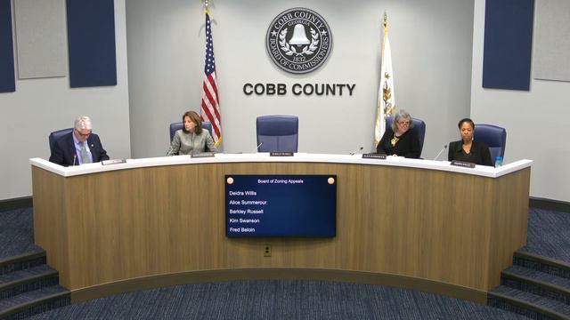 Cobb County Board of Zoning Appeals - 03/13/24 смотреть онлайн