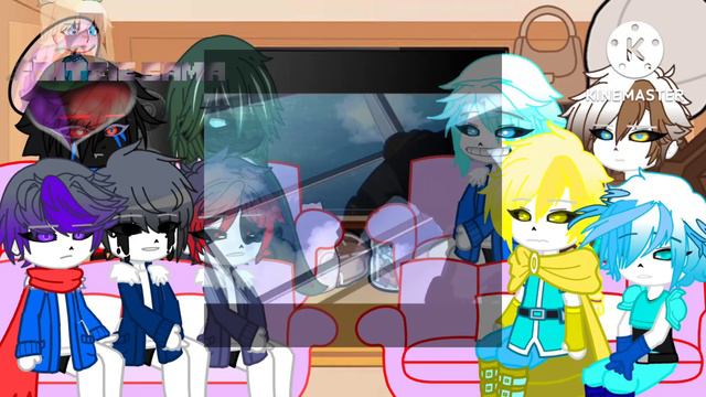 Sans Au React To Frisk As Conan (Detective Conan)|| OverShaker AMU || ✨Original✨