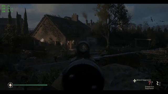 Call of Duty®: WWII on GT 820M смотреть онлайн