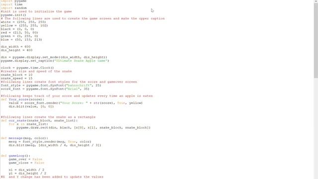 Snake Apple Game смотреть онлайн