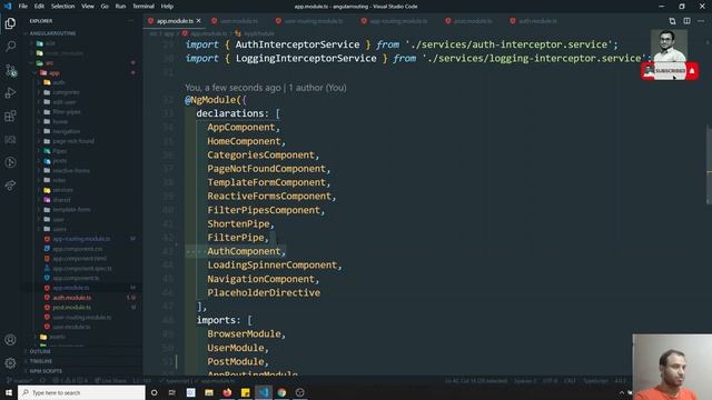 128. Add more Feature Modules for the project in the angular. смотреть онлайн
