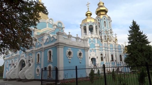 Церковь царицы Тамары в Харькове на Пятихатках, 5 сентября 2017 смотреть онлайн