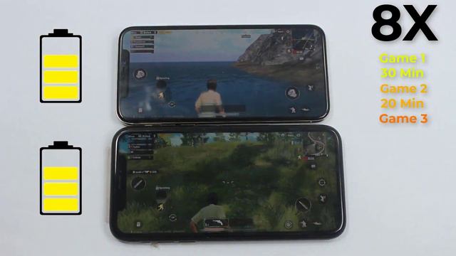 iPhone X vs iPhone XR Battery Test in 2020! ios 14 Battery Drain Test🔥 смотреть онлайн