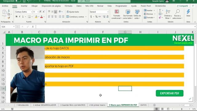 ? ¿Cómo [ EXPORTAR EXCEL a PDF ] con Macros VBA? смотреть онлайн