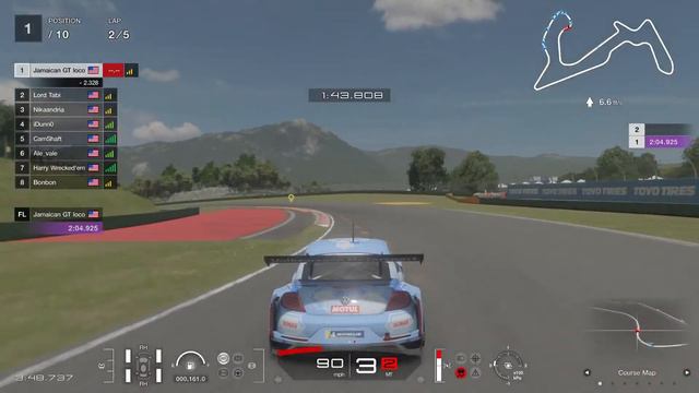 Daily race Online Gran Turismo 7 01 смотреть онлайн