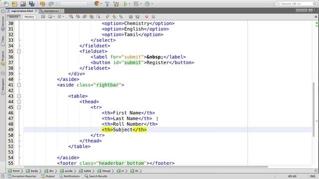 HTML Table - JavaScript update смотреть онлайн