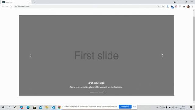 Reactjs carousel slider Working Demo смотреть онлайн