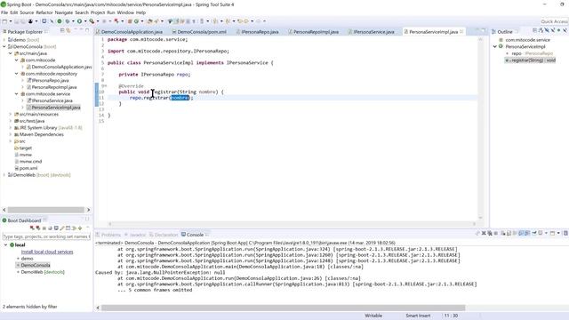 Curso #SpringBoot - 4 Inyección de dependencias смотреть онлайн