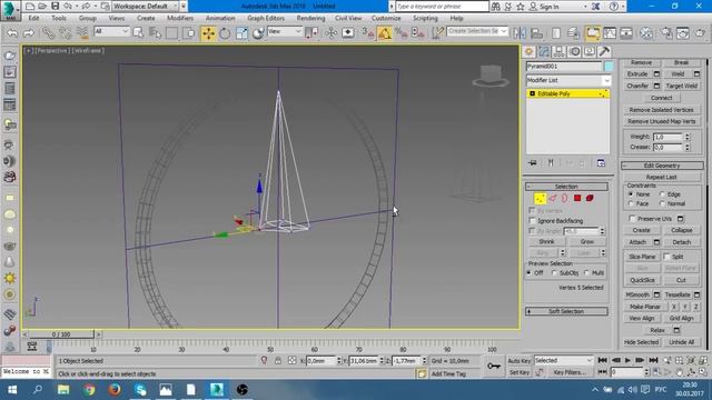 Моделирование логотипа Мерседес в 3ds max| Mercedes logo in 3ds max смотреть онлайн