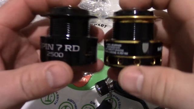 Распаковка Катушки Salmo Diamond Spin 7 RD 2500 (5525RD) из Rozetka com ua смотреть онлайн