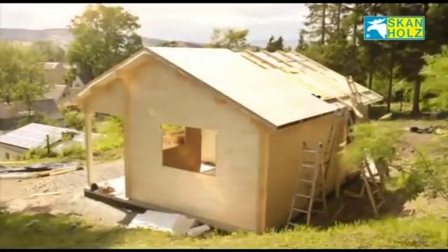 Летний домик из дерева для всей семьи от Terra-2000 смотреть онлайн