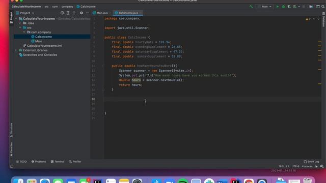 How to calculate your salary in Java! смотреть онлайн