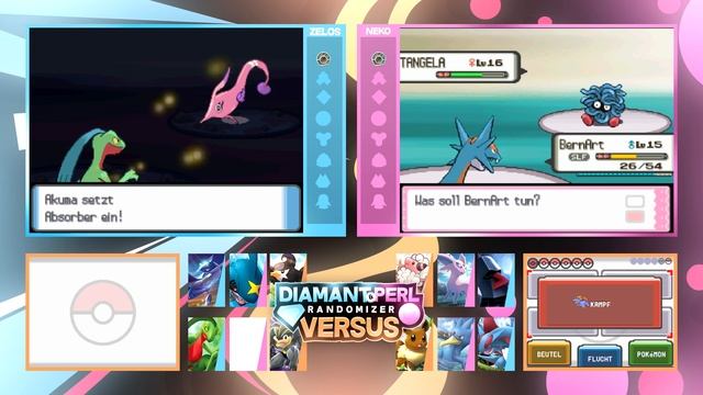 Nächtliche Entdeckungen - Pokémon Diamant & Perl Randomizer Versus w/ Zelos - Ep. 08 смотреть онлайн