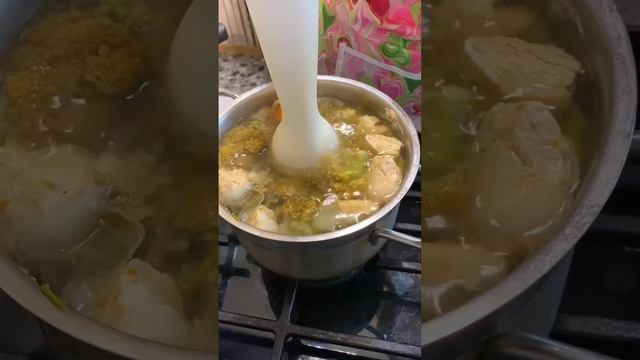 Суп пюре с брокколи