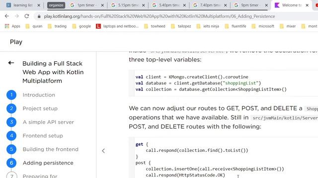 free teacher mute adding persistance Building a Full Stack Web App with Kotlin Multiplatform смотреть онлайн