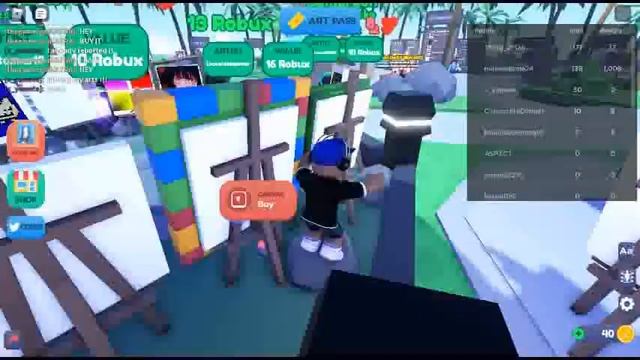 ROBLOX ART GAME смотреть онлайн