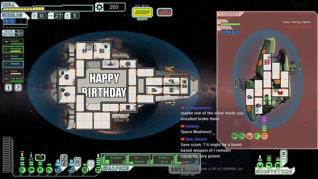 Bio Plays : FTL Mod Roulette : Happy Birthd. Ship 2 смотреть онлайн