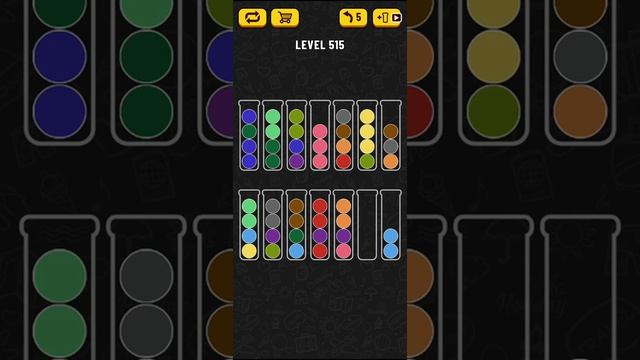 Ball Sort Puzzle - level 515 смотреть онлайн