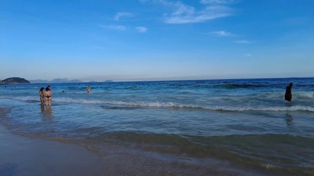 4K BEACH WALK Copacabana Beach, Rio De Janeiro Virtual Walking Tour