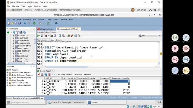 92 Manipular datos con SELECT HAVING SUM: Paso a Paso | Oracle смотреть онлайн