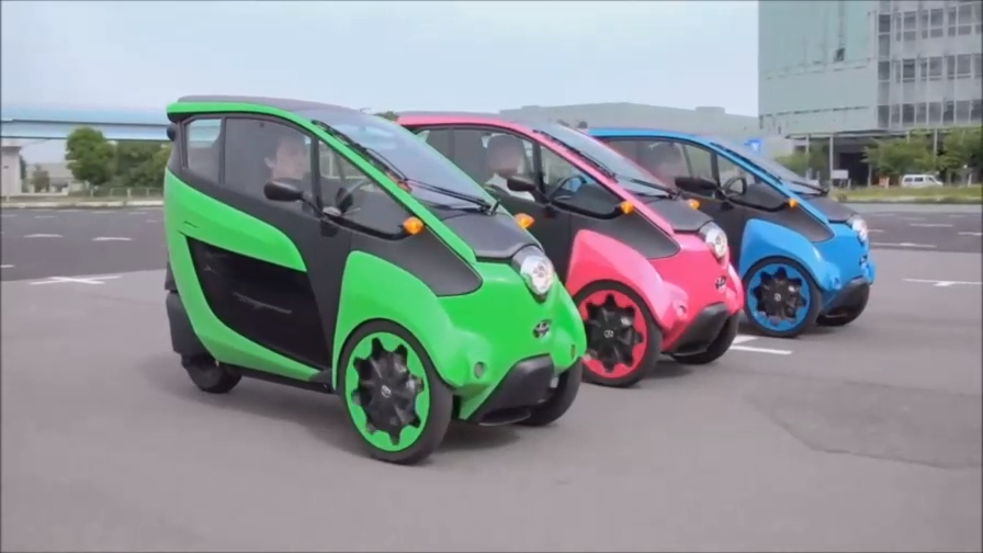 2019 TOYOTA i-ROAD - новая концепция городской мобильности !! смотреть онлайн