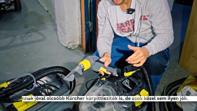 KÄRCHER KÁRPITTISZTÍTÓ vélemény - Puzzi 10/1 és 10/8 C смотреть онлайн