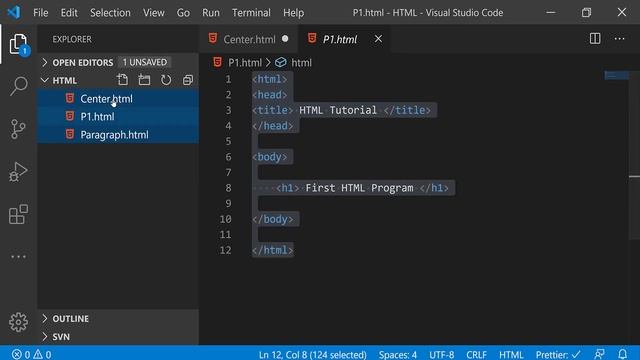 How to create a Center Text in HTML ??? смотреть онлайн