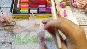 Сборка пиона из холодного фарфора 2 часть