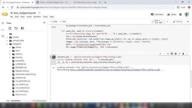 NVIDIA's StyleGAN2 on Google Colab смотреть онлайн