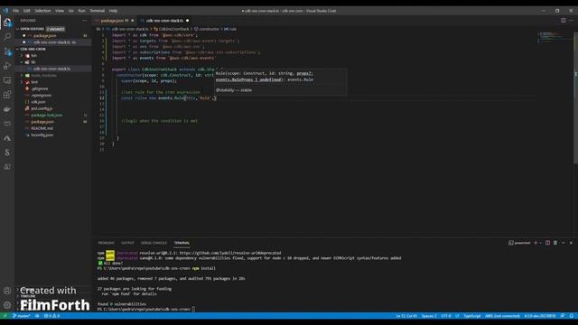 Comment faire un Cron job en AWS avec CDK смотреть онлайн