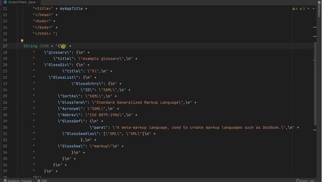 [IDEA＃15] 使用IntelliJ IDEA的Inject Language來加速JSON/SQL字串的編輯 смотреть онлайн