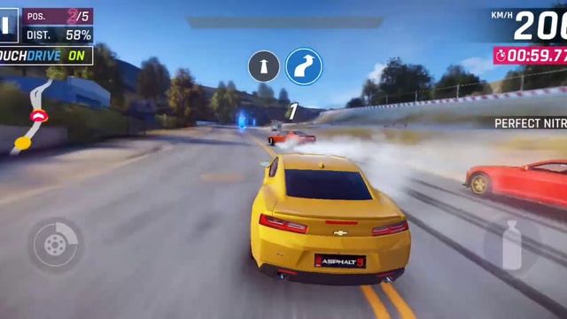 Asphalt 9|Racing|CHEVROLET CAMARO LT| Level 32| San Francisco | Roller Coaster Ride | Mobile Game смотреть онлайн