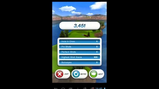Обзор игры ** Golf ** для Андроид