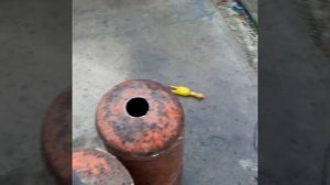 Бойлер косвенного нагрева из пропановых балонов за 2 часа! Своими руками.