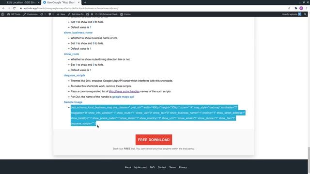 Map shortcode - Using Local Business Schema In Wordpress смотреть онлайн